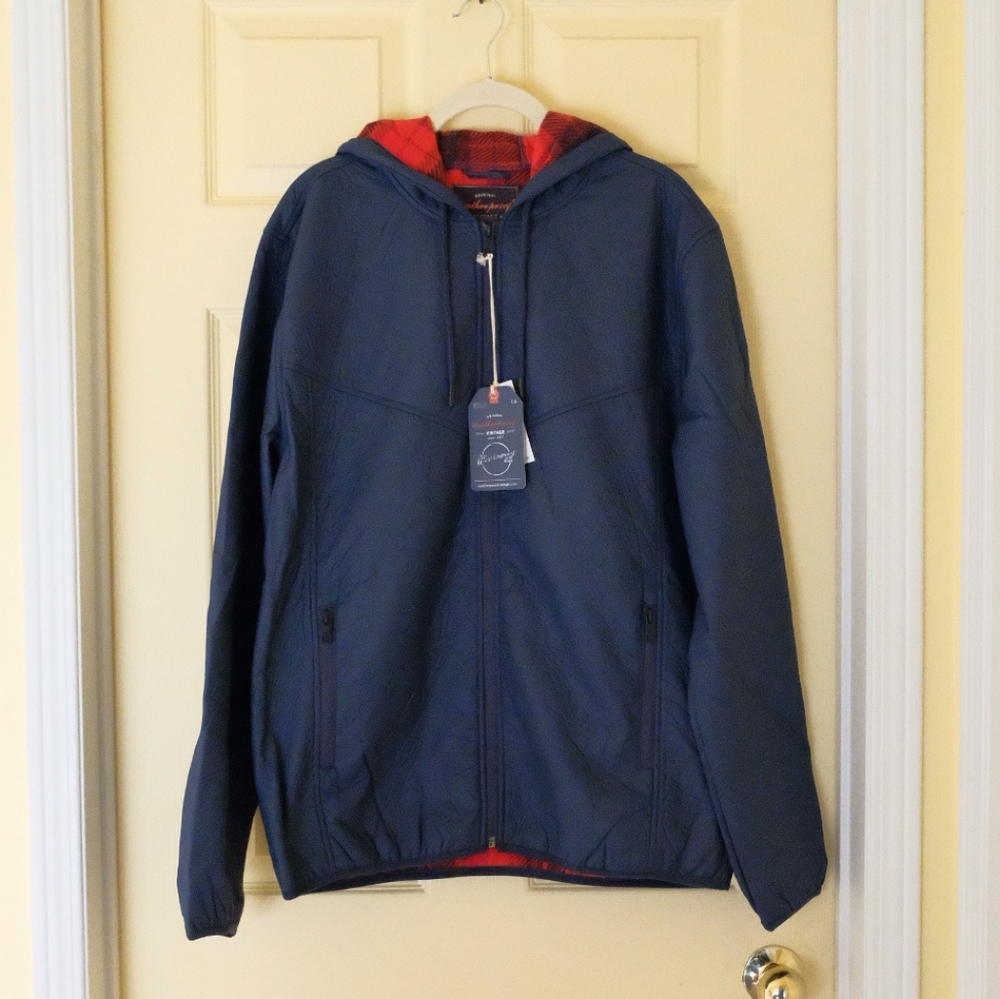 NWT Weatherproof Faux Leather Jacket (XL)